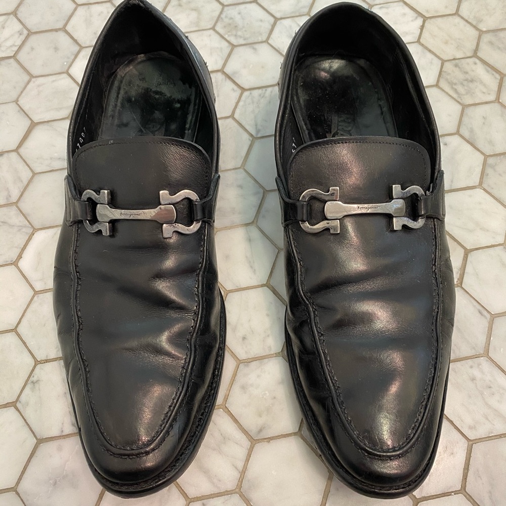 Men’s Ferragamo Loafers Dress Shoes